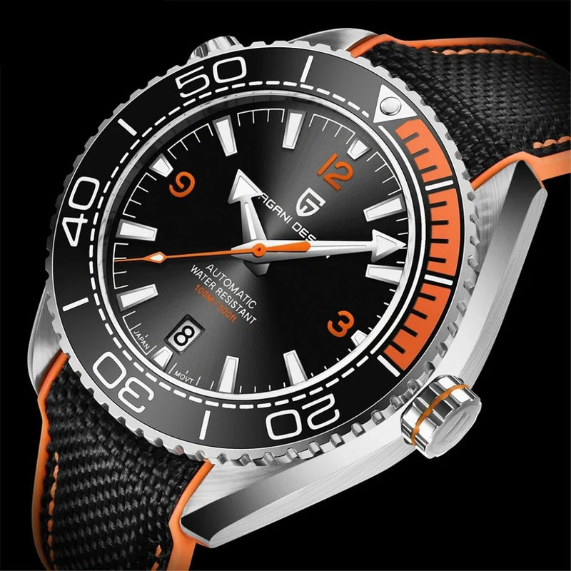 Relógio Masculino De Luxo - Orange