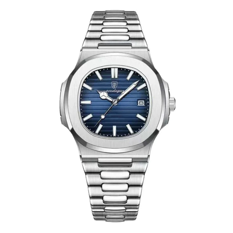 Relógio Masculino Poedagar - Azul Oceano